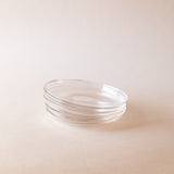 Crystal Dessert Plates, set of 7