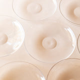 Crystal Dessert Plates, set of 7