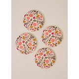 Autumn Florals Coasters, Set of Four