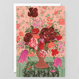 'Red Bouquet' Art Card