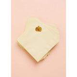 Pumpkin Copper Beverage Napkin - Set of 20