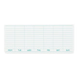 Weekly Sticky Memo Pad