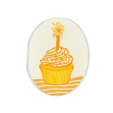 Mini Letterpress Card | Cupcake