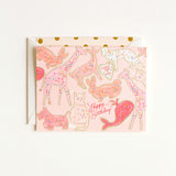 Kids at Heart Animal Cookies Happy Birthday Greeting Card