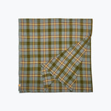 Charleston Plaid Square Tablecloth in Loden