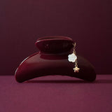 SuperClip Hair Claw with Charm Ring