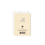 Joie D'hiver Miniature Greeting Card