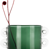 Wind & Fire Vase, Dark Green