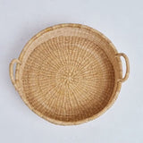 Medium Handcrafted Bolga Woven Tray