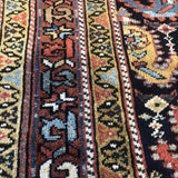 Vintage/Antique Caucasian Karabagh Rug 3’11”x4’11”, c. 1880-1900s