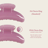 SuperClip Hair Claw with Charm Ring