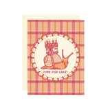 Time For Cake Birthday Card