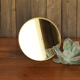 Monroe Brass Easel Mirror