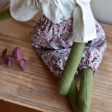 Fern the Frog Doll- Liberty Bloomers