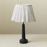 Voltaire Petite Pleated Ruffled Table Lamp