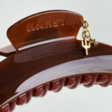 SuperClip Hair Claw with Charm Ring