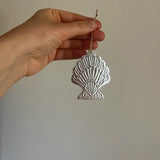 Faux-Tin Shell Ornament