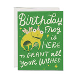 Birthday Frog Greeting Card
