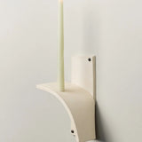 Kahn Candle Sconce, Bone