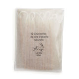 Natural Beeswax Party Candles