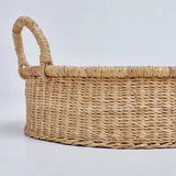 Medium Handcrafted Bolga Woven Tray