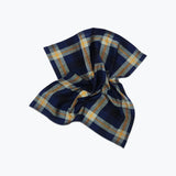 Plaid Napkin Set in Azurite