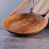 Shallow Wooden Bowl