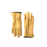 Gold Elk Roper Gloves, Lined