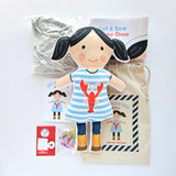 DIY Lobster Girl Doll Sewing Craft Kit