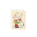 Joie D'hiver Miniature Greeting Card