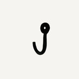 Iron 3" Wall Hook