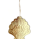 Faux-Tin Shell Ornament