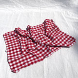 Organic Cotton Gingham Kitchen Towel