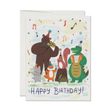 Birthday Animal Ensemble Greeting Card