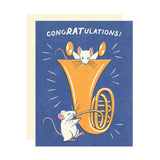 Horn Congratulations Greeting Card