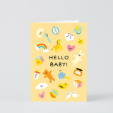 ‘Hello Baby’ Greetings Card