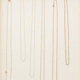 Vintage 14K Gold Cable Twist Chain Necklace, 15" Length