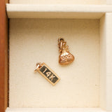 Vintage 14k Gold $1000 Money Bag Tiny Charm