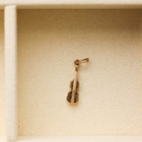 Vintage 14K Solid Gold Violin Charm