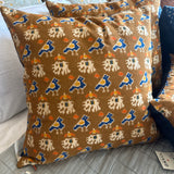 The Square Pillow in Birds of a Feather