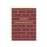 Starry Anniversary Card