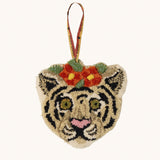 Floral White Tiger Gift Hanger