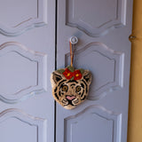 Floral White Tiger Gift Hanger