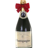 Champagne with Bow Ornament