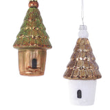 Cottage Garden Birdhouse Ornament