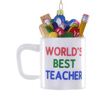 World's Best Teacher Ornament