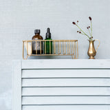 Brass Slender Basket