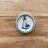 Ceramic Blue Lighthouse Dish