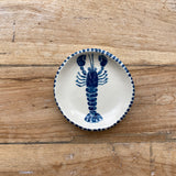 Ceramic Blue Lobster Dish