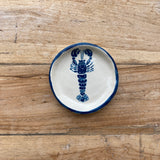 Ceramic Blue Lobster Dish